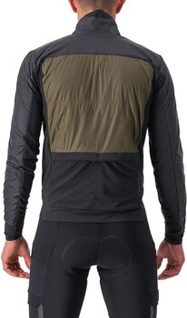 Fahrrad Jacke, Weste Castelli Unlimited Puffy Jacke Black/Tarmac M - 3