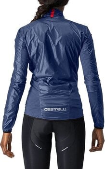 Fahrrad Jacke, Weste Castelli Aria Shell W Jacke Belgian Blue XS - 2