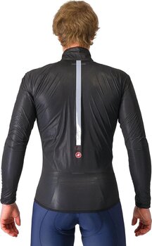 Колоездене яке, жилетка Castelli Squall Shell Яке Light Black/Silver Gray 2XL - 2