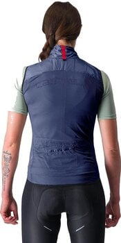 Cycling Jacket, Vest Castelli Aria W Vest Belgian Blue XS - 2