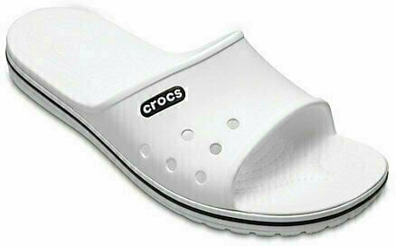 Jachtařská obuv Crocs Crocband II Slide White/Black 38-39 - 2