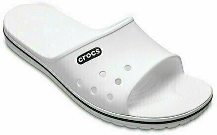 Unisex Schuhe Crocs Crocband II Slide White/Black 36-37 - 2