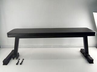 Bodybuilding Bench Thorn FIT Gym Flat Bench Black Bodybuilding Bench (Damaged) - 5