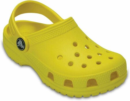 Kinderschuhe Crocs Classic Clog Sandalen Lemon - 3