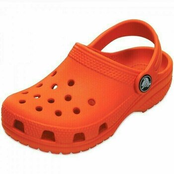 Buty żeglarskie dla dzieci Crocs Kids' Classic Clog Tangerine 23-24 - 2