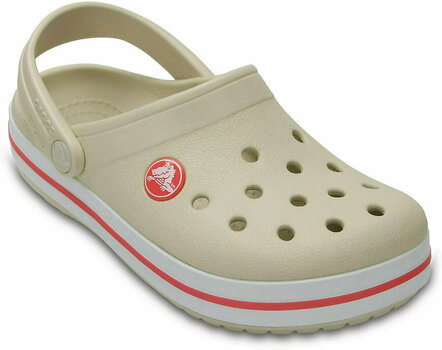 Buty żeglarskie dla dzieci Crocs Kids' Crocband Clog Stucco/Mellon 29-30 - 3