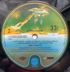 Vinyl Record Dire Straits - Communiqué (LP) - 2