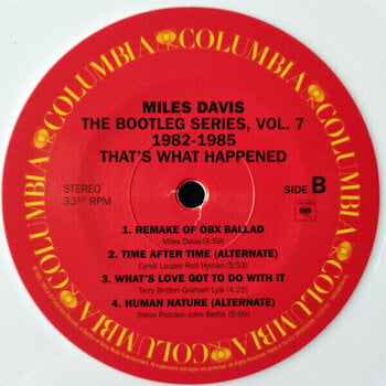 Disque vinyle Miles Davis - The Bootleg Series, Vol. 7: That's What Happened 1982-1985 (White Colored) (2 LP) - 3