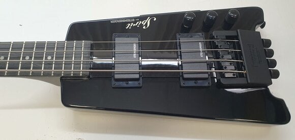 Headless Bass Guitars Steinberger Spirit Xt-2 Black Headless Bass Guitars (Oštećeno) - 2