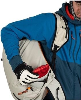 Ski Reisetasche Osprey Firn 28 Sandy Grey/Tequila Orange Ski Reisetasche - 4