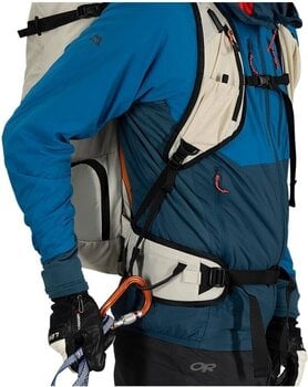 Ski Reisetasche Osprey Firn 28 Sandy Grey/Tequila Orange Ski Reisetasche - 5