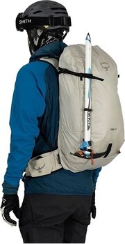 СКИ пътна чанта Osprey Firn 28 Sandy Grey/Tequila Orange СКИ пътна чанта - 6