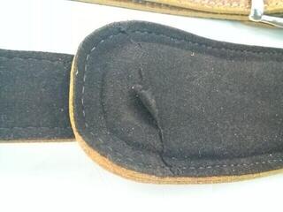 Gitaarriem Richter Slim Deluxe Gitaarriem Worn Tan (Zo goed als nieuw) - 2
