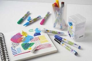 Flomaster Kreul Triton Сет текстилних маркера 1 - 4 mm 11 Ком - 3