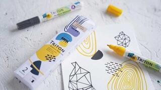 Flomaster Kreul Triton Сет текстилних маркера 1 - 3 mm 2 kom - 2