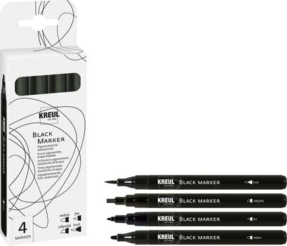 Felt-Tip Pen Kreul 18170 Markers 4 pcs - 2