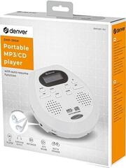 Leitor de música portátil Denver DMP-395 Leitor de CD White - 1