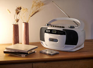 Desktop Music Player Thomson RK201CD White Desktop Music Player - 4