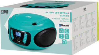 Desktop Music Player Bigben CD62BLUSBBT Blue Desktop Music Player - 5