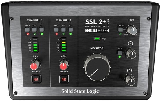 USB-audio-interface - geluidskaart Solid State Logic SSL 2+ MKII USB-audio-interface - geluidskaart - 5