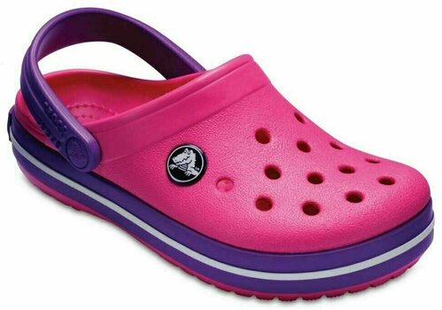 Obuv na loď Crocs Kids' Crocband Clog Paradise Pink/Amethyst 22-23 - 3