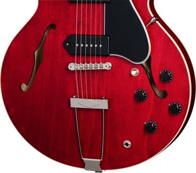 Halvakustisk gitarr Gibson ES-330 Sixties Cherry Halvakustisk gitarr - 5