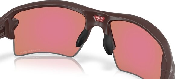 Lunettes vélo Oakley Flak 2.0 XL 9188J859 Matte Grenache/Prizm Golf Lunettes vélo - 8