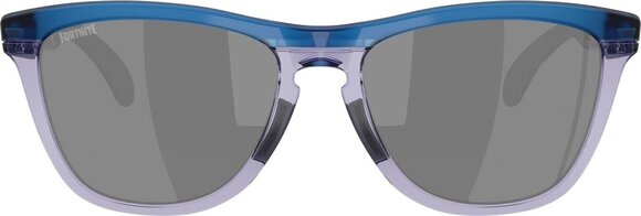 Lifestyle Glasses Oakley Frogskins Range 92841655 Matte Trans Blue/Prizm Black Lifestyle Glasses - 3