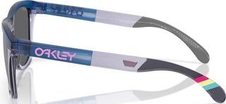 Sportglasögon Oakley Frogskins Range 92841655 Matte Trans Blue/Prizm Black Sportglasögon - 5
