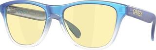 Livsstil briller Oakley Frogskins XS 90064253 Matte Cyan/Blue/Clear Shift Fade/Prizm Gaming Livsstil briller - 1