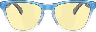 Livsstil briller Oakley Frogskins XS 90064253 Matte Cyan/Blue/Clear Shift Fade/Prizm Gaming Livsstil briller - 2