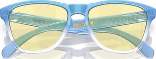 Livsstil briller Oakley Frogskins XS 90064253 Matte Cyan/Blue/Clear Shift Fade/Prizm Gaming Livsstil briller - 3