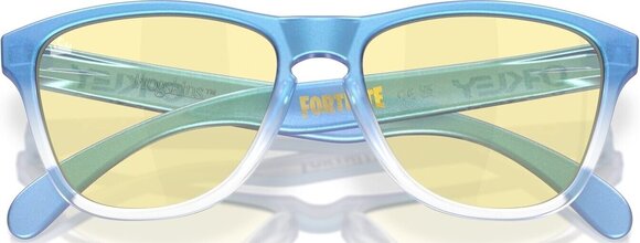 Életmód szemüveg Oakley Frogskins XS 90064253 Matte Cyan/Blue/Clear Shift Fade/Prizm Gaming Életmód szemüveg - 4