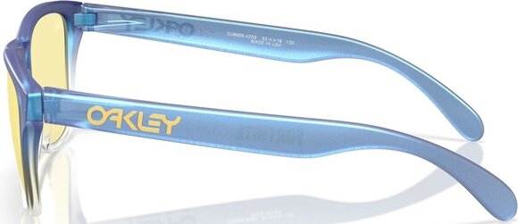 Livsstil briller Oakley Frogskins XS 90064253 Matte Cyan/Blue/Clear Shift Fade/Prizm Gaming Livsstil briller - 6