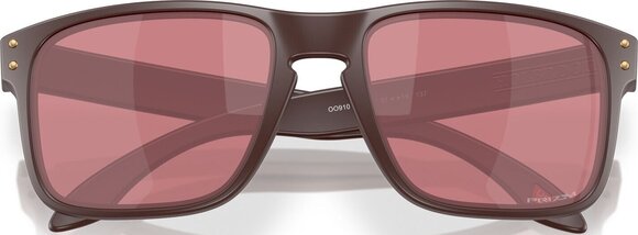 Lifestyle-bril Oakley Holbrook 9102Z255 Matte Grenache/Prizm Dark Golf Lifestyle-bril - 4