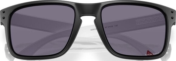 Lifestyle-lasit Oakley Holbrook 9102Z555 Matte Black/White/Prizm Grey Lifestyle-lasit - 4