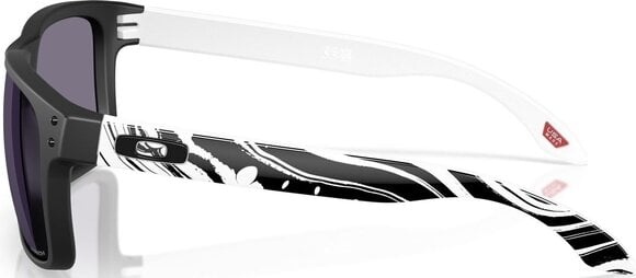 Livsstil briller Oakley Holbrook 9102Z555 Matte Black/White/Prizm Grey Livsstil briller - 6