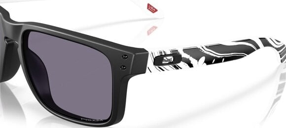 Occhiali lifestyle Oakley Holbrook 9102Z555 Matte Black/White/Prizm Grey Occhiali lifestyle - 7