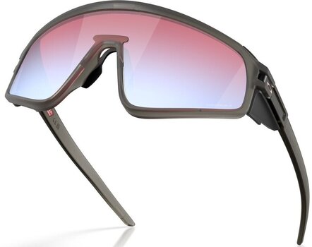 Cycling Glasses Oakley Latch Panel 94041235 Matte Grey Smoke/Prizm Snow Sapphire Cycling Glasses - 5