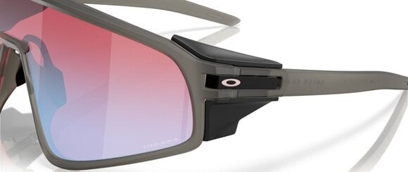 Lunettes vélo Oakley Latch Panel 94041235 Matte Grey Smoke/Prizm Snow Sapphire Lunettes vélo - 7