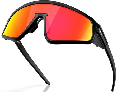 Kerékpáros szemüveg Oakley Latch Panel 94041635 Matte Black/Prizm Ruby Kerékpáros szemüveg - 5