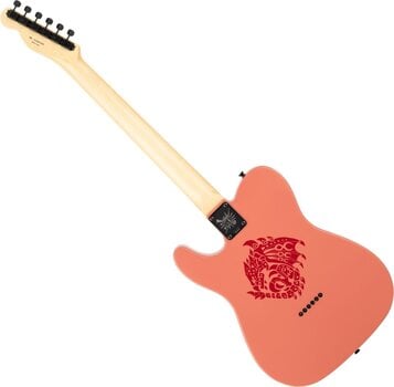 Electric guitar Fender Monster Hunter Rathalos Telecaster RW Rathalos Red Electric guitar - 2