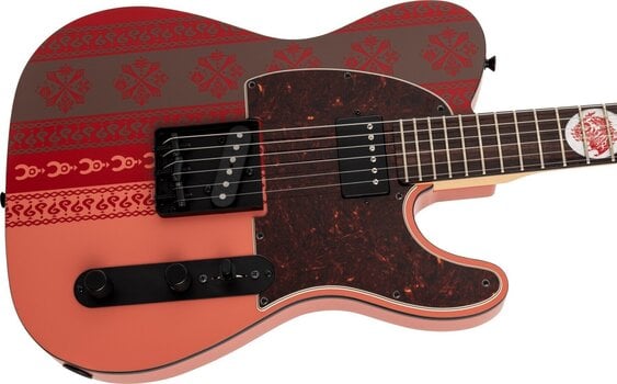 Electric guitar Fender Monster Hunter Rathalos Telecaster RW Rathalos Red Electric guitar - 3