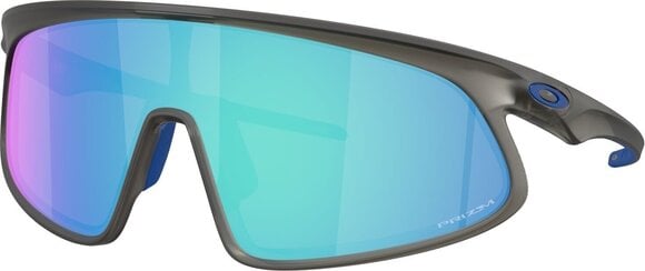 Fietsbril Oakley RSLV 94840349 Matte Grey Smoke/Prizm Sapphire Fietsbril - 2