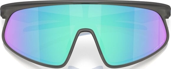 Cycling Glasses Oakley RSLV 94840349 Matte Grey Smoke/Prizm Sapphire Cycling Glasses - 4