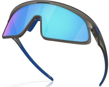 Kerékpáros szemüveg Oakley RSLV 94840349 Matte Grey Smoke/Prizm Sapphire Kerékpáros szemüveg - 5