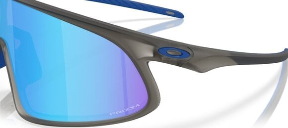 Okulary rowerowe Oakley RSLV 94840349 Matte Grey Smoke/Prizm Sapphire Okulary rowerowe - 7