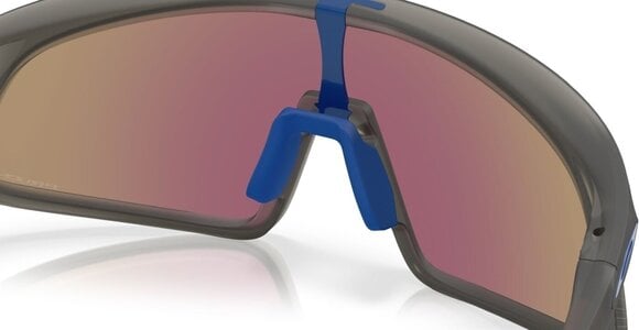 Lunettes vélo Oakley RSLV 94840349 Matte Grey Smoke/Prizm Sapphire Lunettes vélo - 8