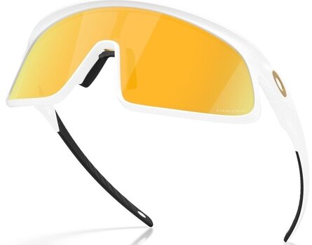 Óculos de ciclismo Oakley RSLV 94840449 Matte White/Prizm 24K Óculos de ciclismo - 5