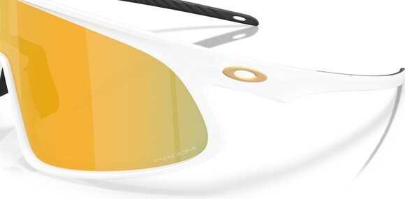 Fahrradbrille Oakley RSLV 94840449 Matte White/Prizm 24K Fahrradbrille - 7